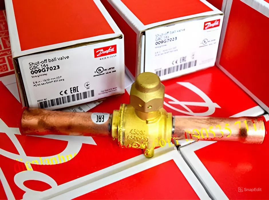 Van chặn Danfoss GBC 16S (009L7023) Đồng bền, kín khí, đạt chuẩn HVAC