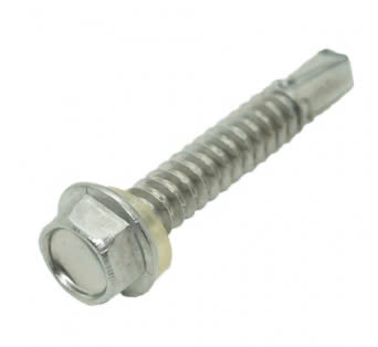 Vít bắn tôn, đuôi cá đầu lục giác M4.8x50, chất liệu sắt
