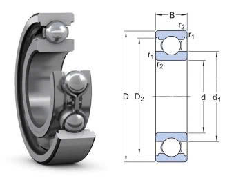 Vòng bi SKF 6005