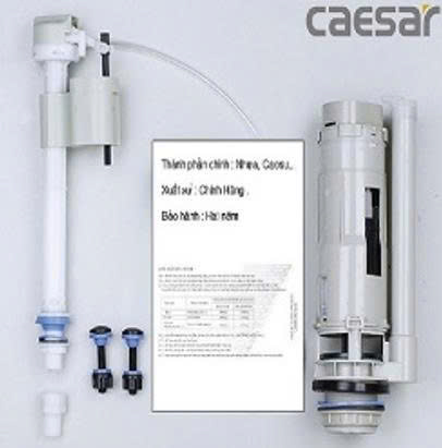 Xả bàn cầu Caesar  KAG-XBC25, 2 nhấn