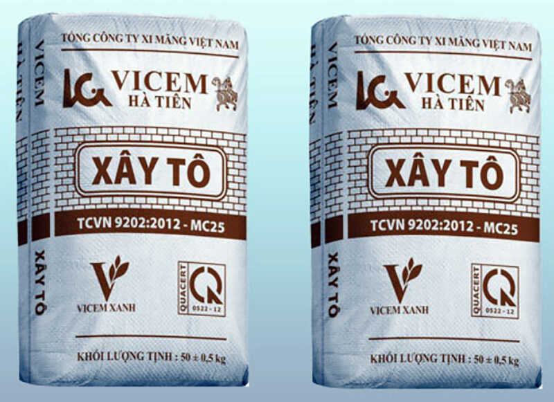 Xi măng Hà Tiên AG đa dụng MC25 50kg/bao