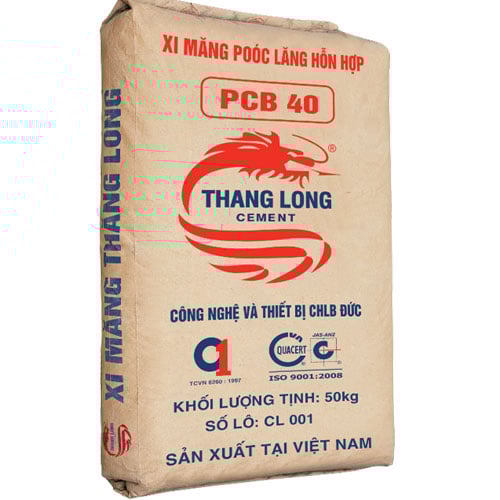 Xi măng Thăng Long PCB30 50kg/bao