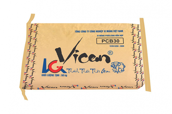 Xi măng Vicem Hà Tiên đa dụng PCB30 bao 50kg/bao